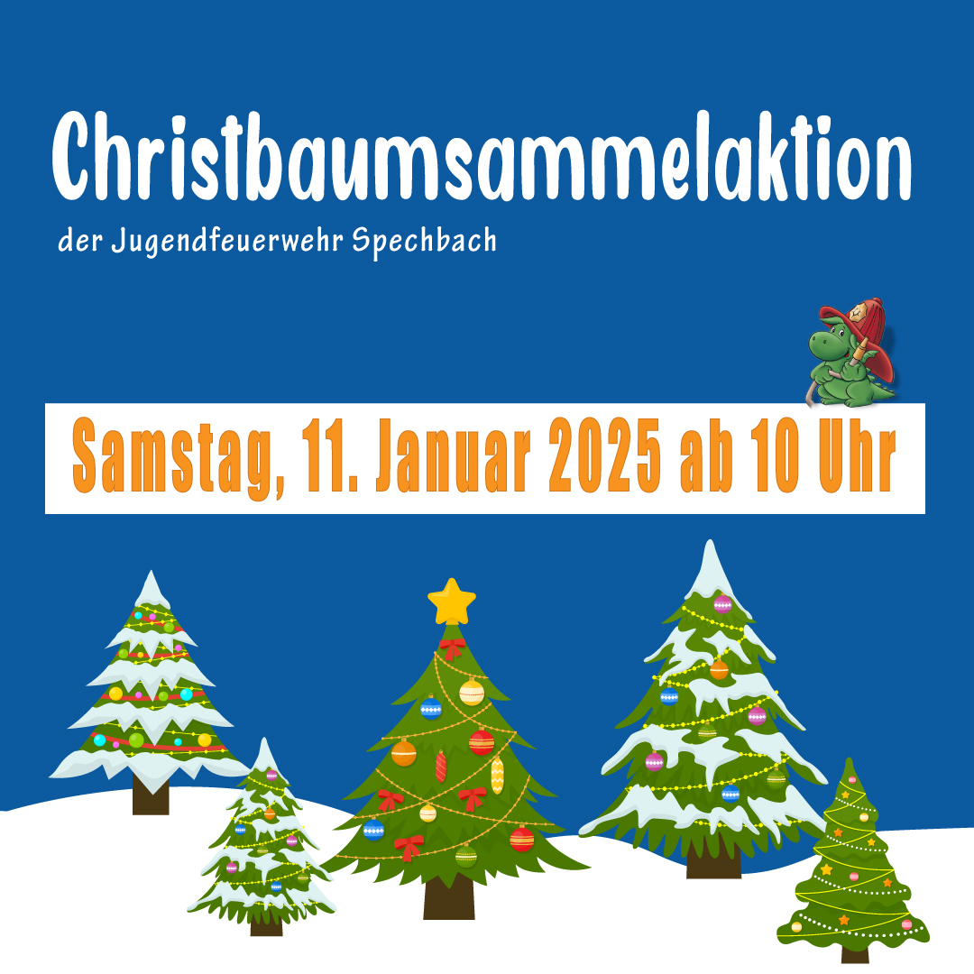 🎄 Christbaumsammelaktion der Jugendfeuerwehr 2025