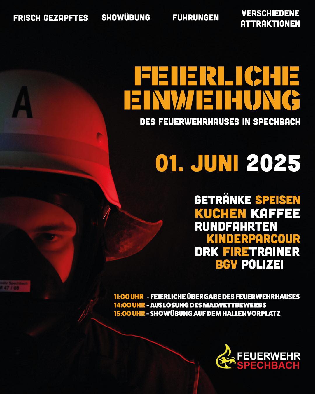 Feierliche Einweihung unseres neuen Feuerwehrhauses!