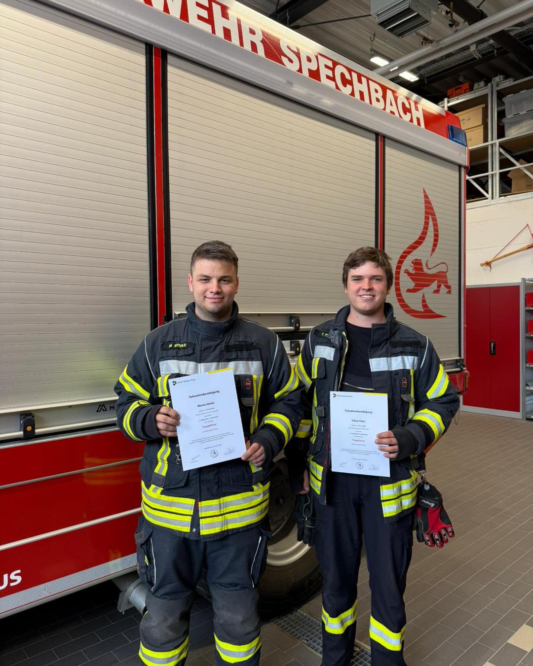 Großer Tag für die Feuerwehr Spechbach! 🚒🎉