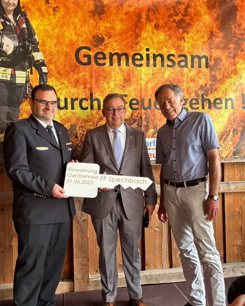 🚒 Feierliche Einweihung unseres neuen Feuerwehrhauses! 🔥