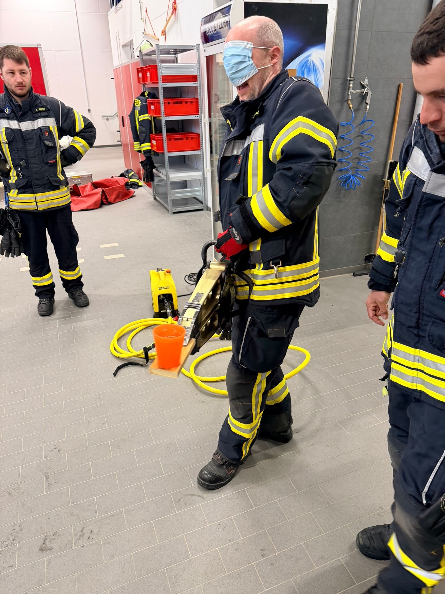 🔥 Übung am Sonntag – Technik, Teamwork & volle Konzentration! 🚒
