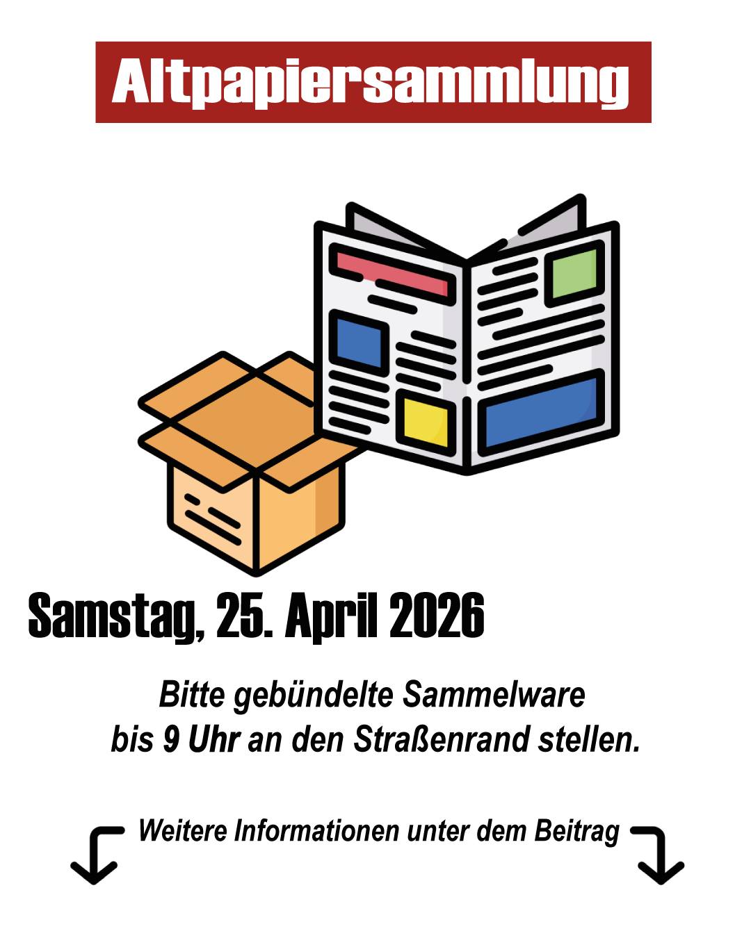 📆 Samstag, 25. April 2026