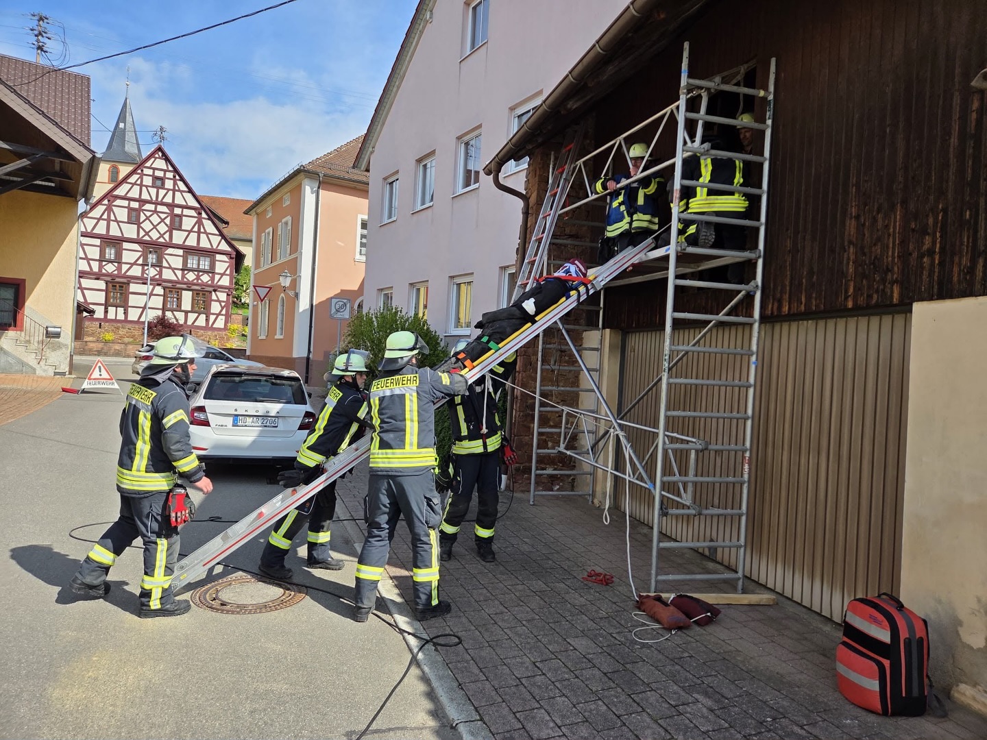 Übungssonntag bei der Feuerwehr Spechbach 🚒🔥