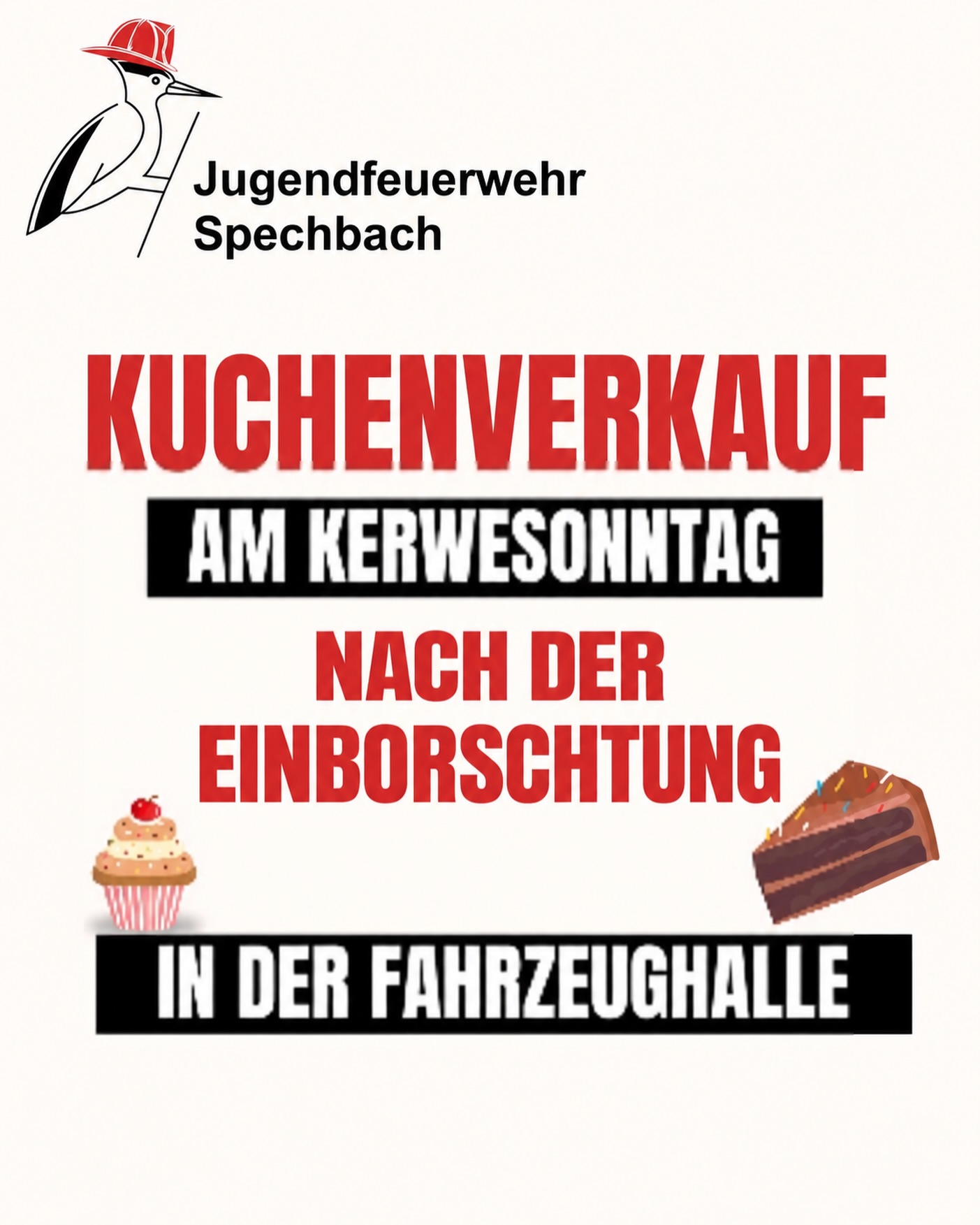🍰☕ Am 27.09. nach der Einborschtung gibt’s in der Fahrzeughalle leckeren Kuchen und frischen Kaffee!